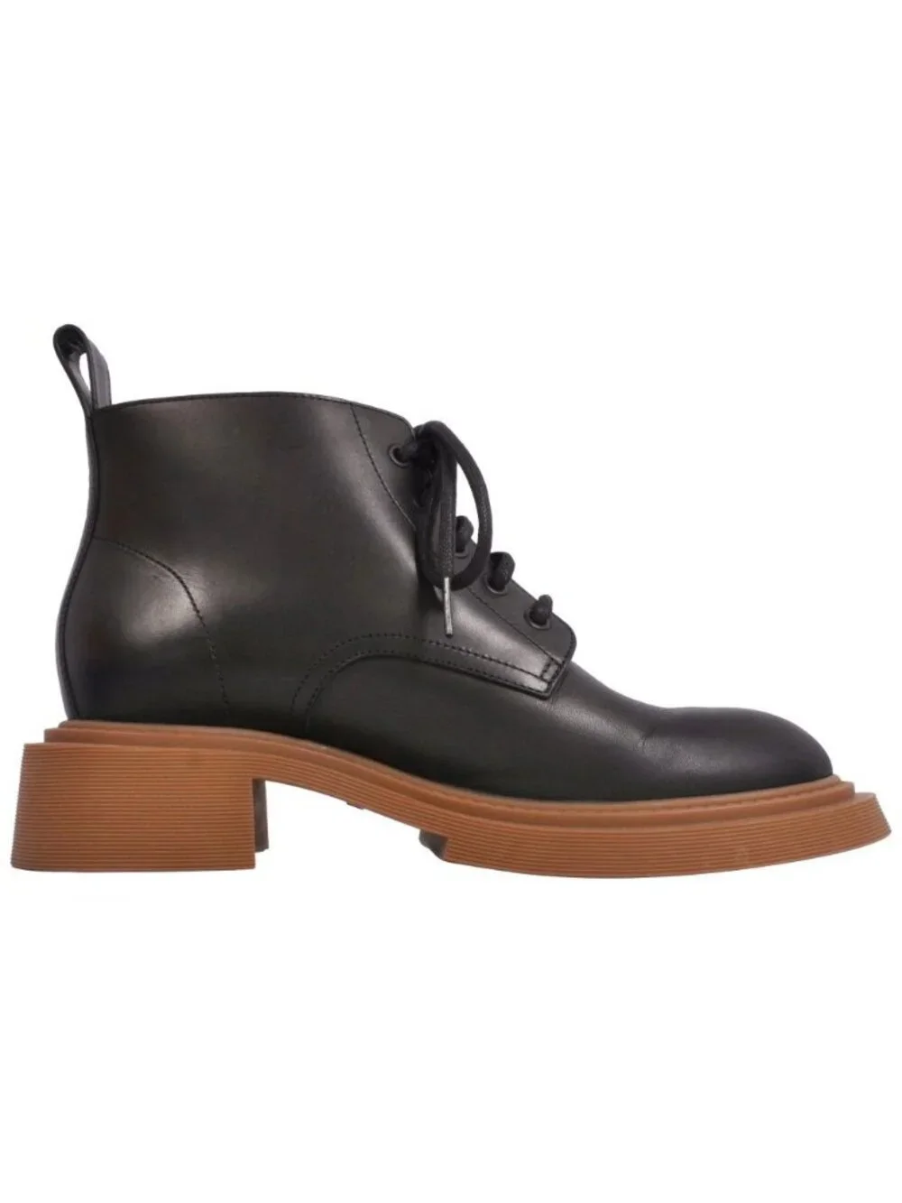 Loewe Boots Lace Up Ankle Leather Shoes